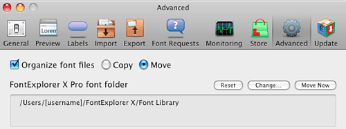 font explorer x bug signal 11